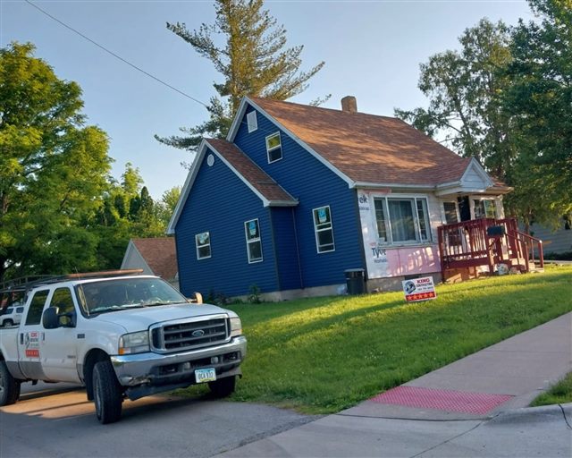 Residential siding project and exterior details | King Contracting, serving Iowa