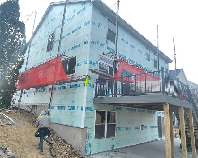 Residential siding project and exterior details | King Contracting, serving Iowa