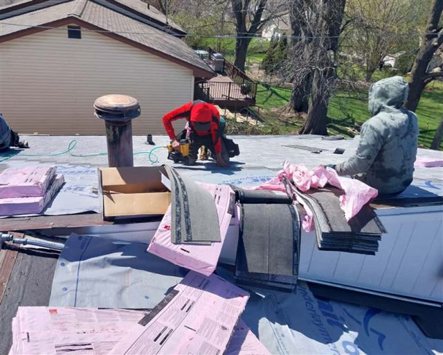 Residential roofing project | King Contracting, serving Iowa