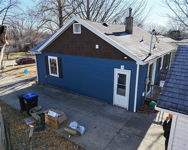 Residential siding project and exterior details | King Contracting, serving Iowa