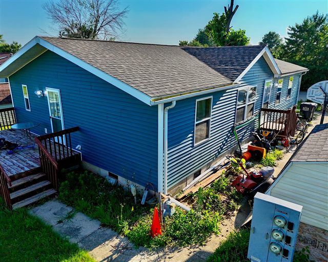 Residential siding project and exterior details | King Contracting, serving Iowa