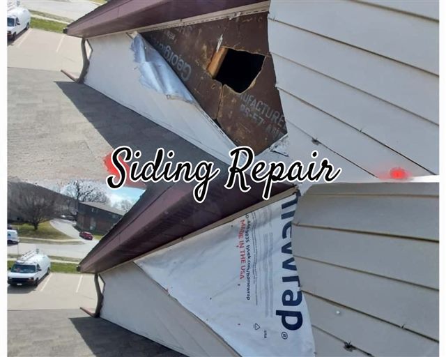 Residential siding project and exterior details | King Contracting, serving Iowa