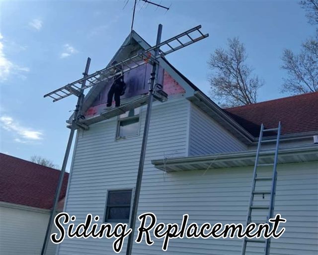 Residential siding project and exterior details | King Contracting, serving Iowa