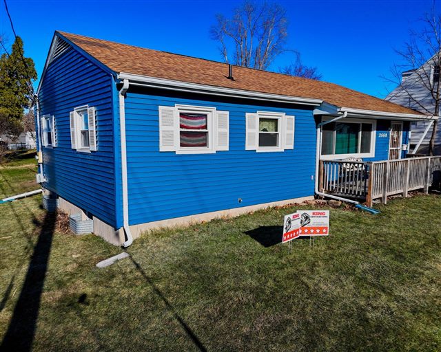 Residential siding project and exterior details | King Contracting, serving Iowa