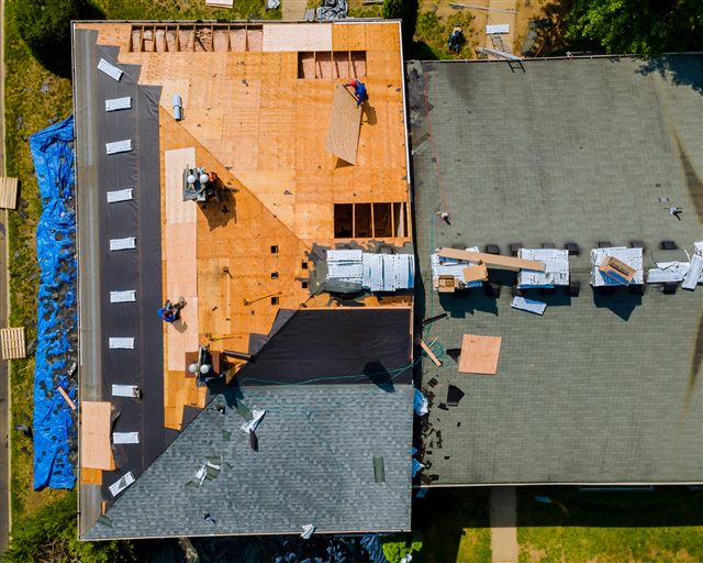 Roofing materials and residential exterior project | King Contracting, serving Iowa